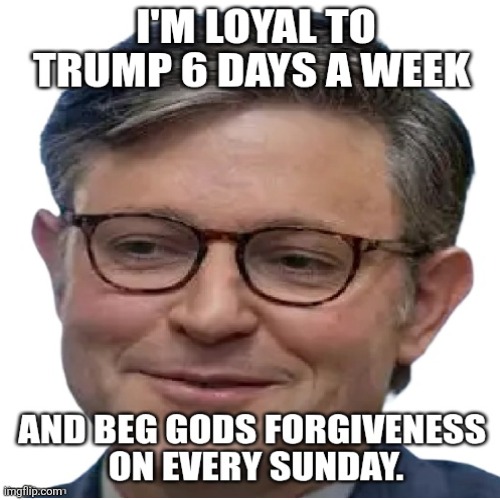 Republican Congress is pro pedophilia thanks to DJT. Deal with it America. | image tagged in trump,says do it,johnson does it,and prays on sunday,for loving satan,and destroying the constitution | made w/ Imgflip meme maker