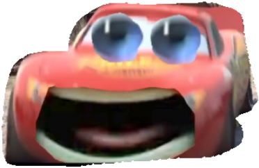 Big Eyes Mcqueen Blank Meme Template