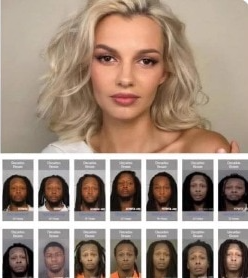 Ukrainian girl & slasher Blank Meme Template