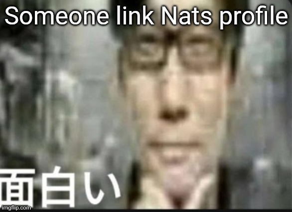 Fascinating | Someone link Nats profile | image tagged in fascinating | made w/ Imgflip meme maker
