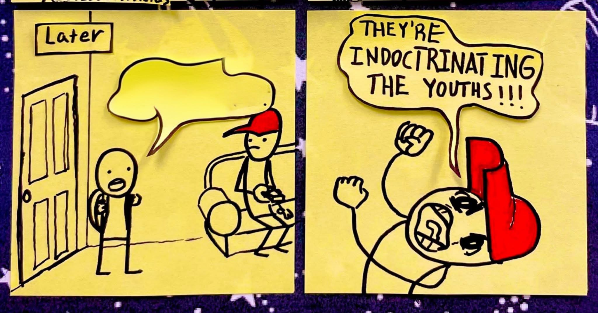 East Coast It Notes Blank Meme Template