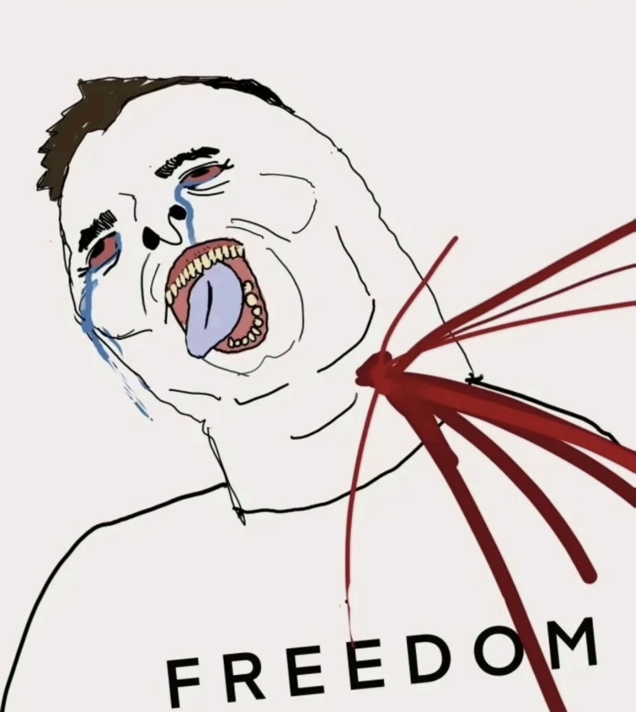 Charlie Kirk Blank Meme Template