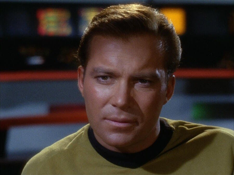 Captain Kirk Blank Meme Template