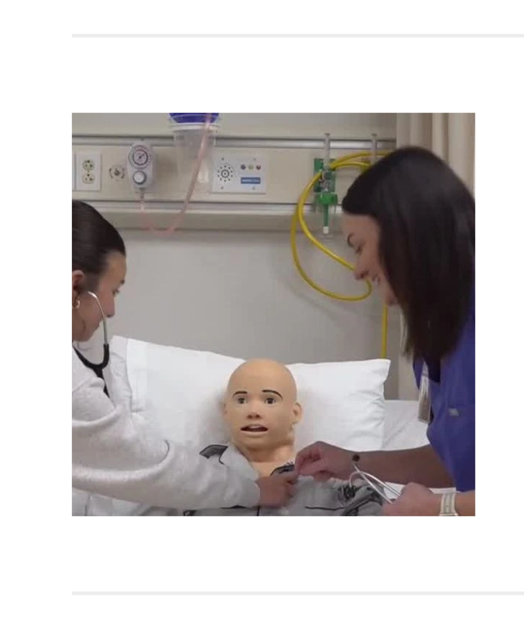 Scared at the doctor Blank Meme Template