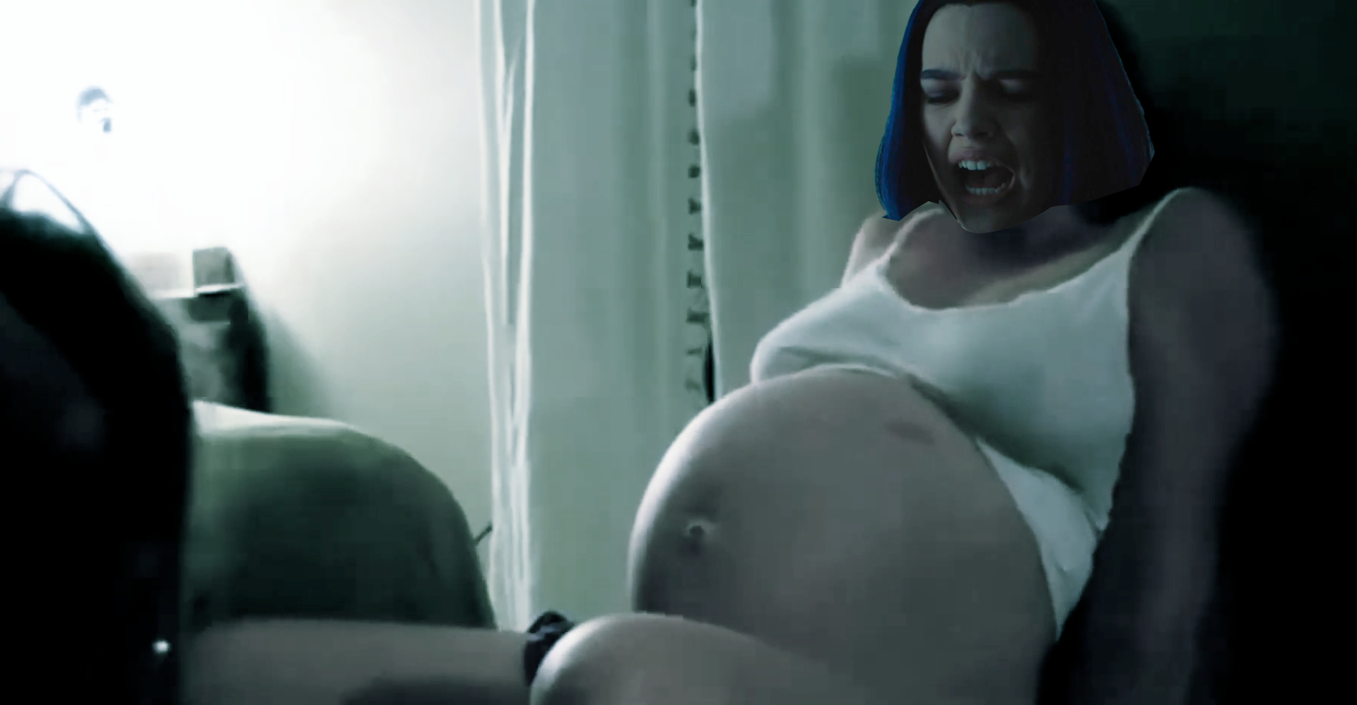 Raven Having the Baby Blank Meme Template