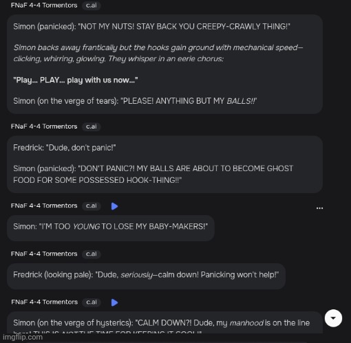 Fnaf lore is crazy | made w/ Imgflip meme maker
