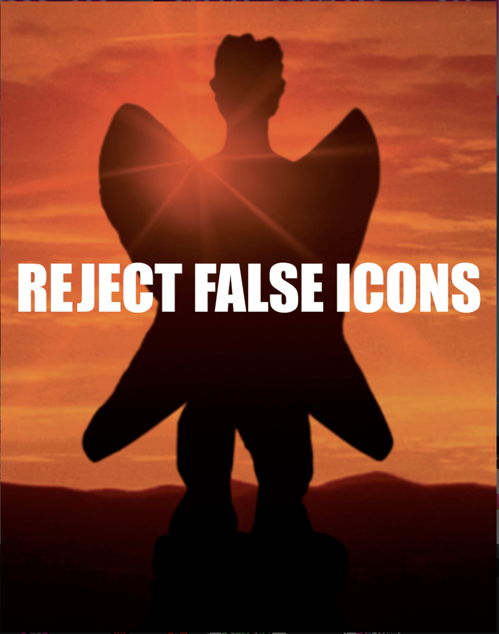 reject false icons Blank Meme Template