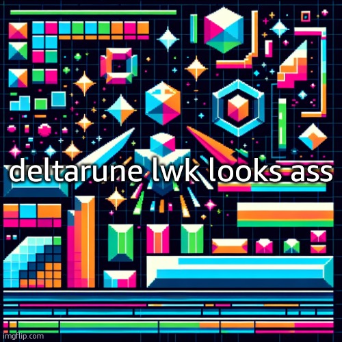 is the ragevait working | deltarune lwk looks ass | image tagged in cheze cool ahh temp | made w/ Imgflip meme maker