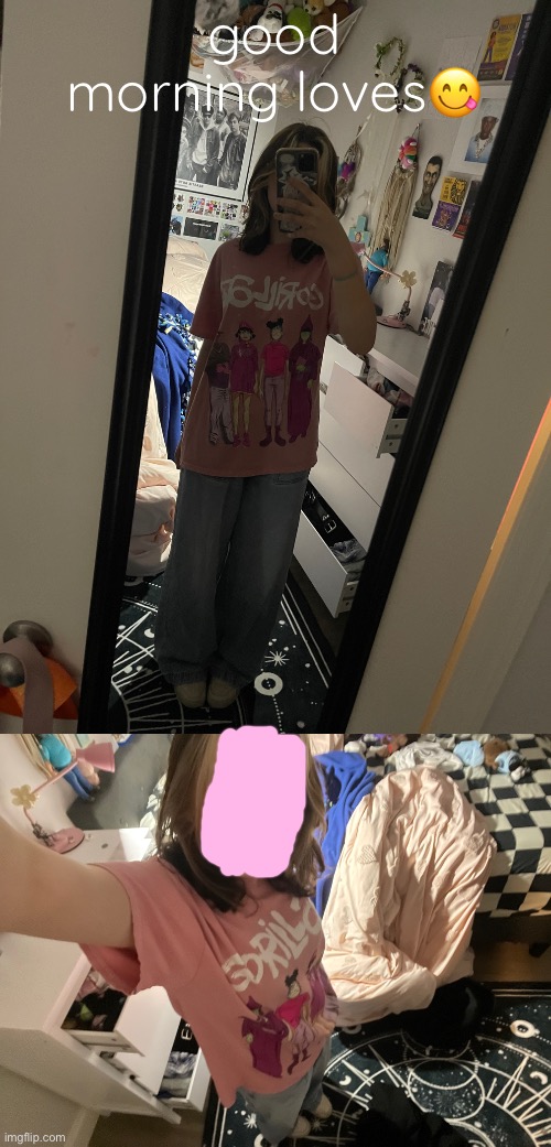 heres my fit idk | good morning loves😋 | made w/ Imgflip meme maker