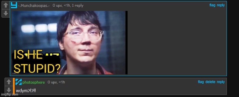 what does he mean | made w/ Imgflip meme maker