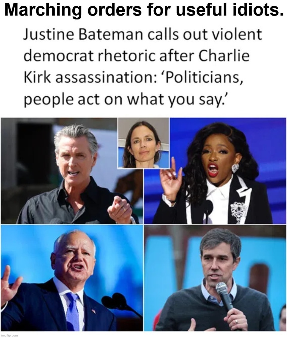 Marching orders for useful idiots: Arrest the Ringleaders! | image tagged in commanders,useful idiots,cultural marxism,american communist party,making a murderer,assassin's creed | made w/ Imgflip meme maker