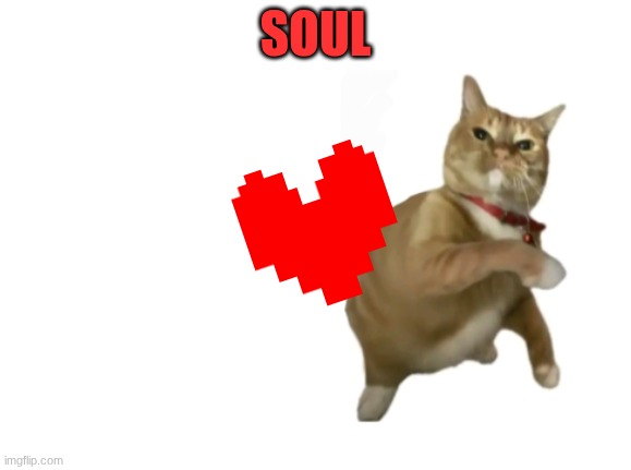 soul:AAAAAAAAAAAAAAAAAAAAAAA | SOUL | image tagged in throwing cat new | made w/ Imgflip meme maker