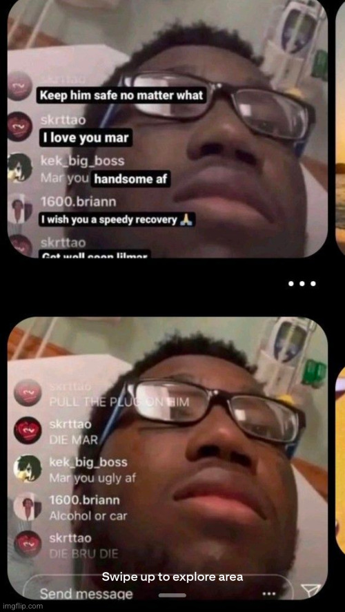 pull the plugs plug | image tagged in sad,hospital | made w/ Imgflip meme maker