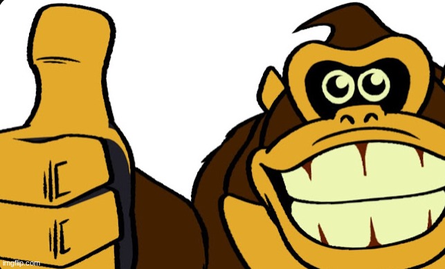 Donkey Kong Okay | image tagged in donkey kong okay | made w/ Imgflip meme maker