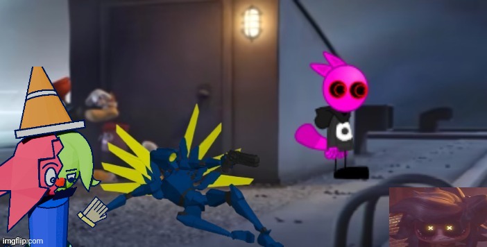 repost and add a character | made w/ Imgflip meme maker