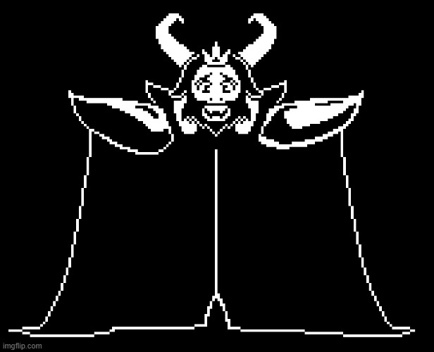 You have tolerated me a lot, my friends... Now, the journey is over... Goodbye... | image tagged in asgore | made w/ Imgflip meme maker