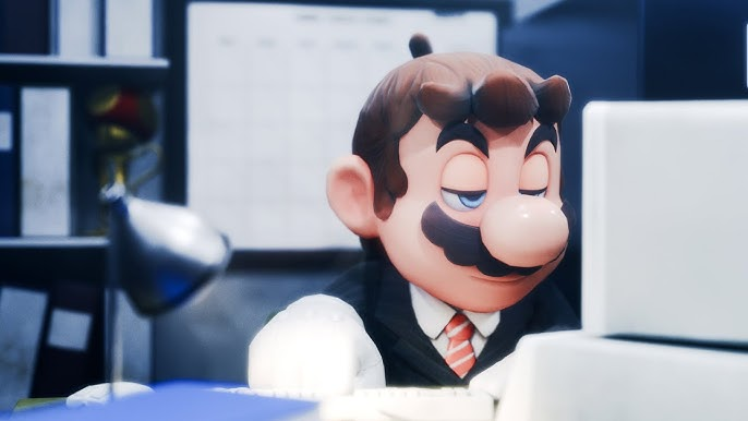 Corporate Super Mario Blank Meme Template