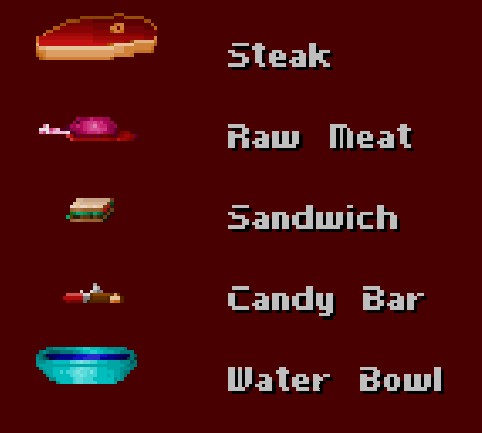 Blake Stone food items Blank Meme Template