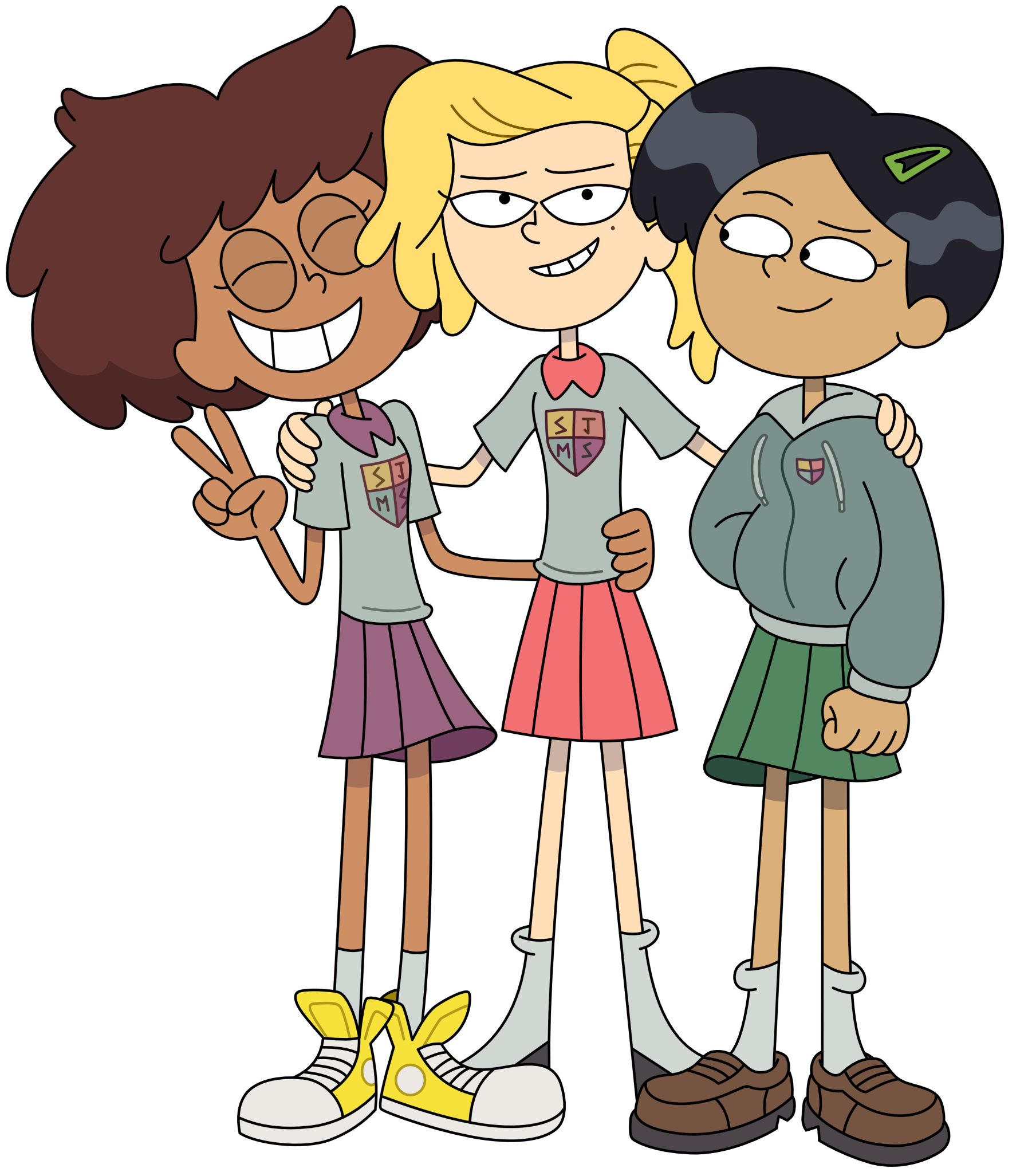 Anne Boonchuy Sasha Waybright and Marcy Wu Blank Meme Template