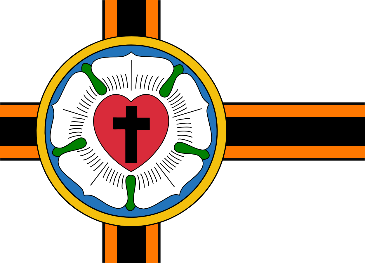 protestant Theocracy flag Blank Meme Template
