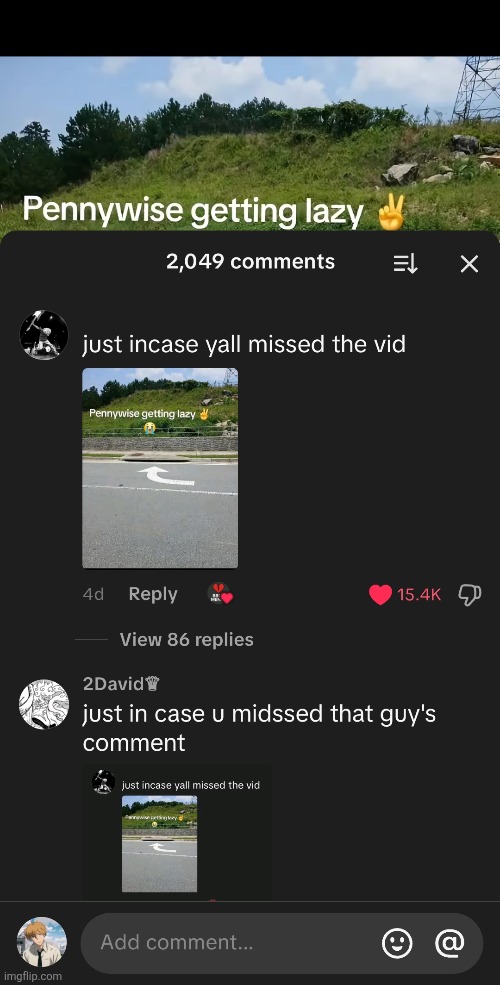 Just incase u missed that other guy's comment | made w/ Imgflip meme maker