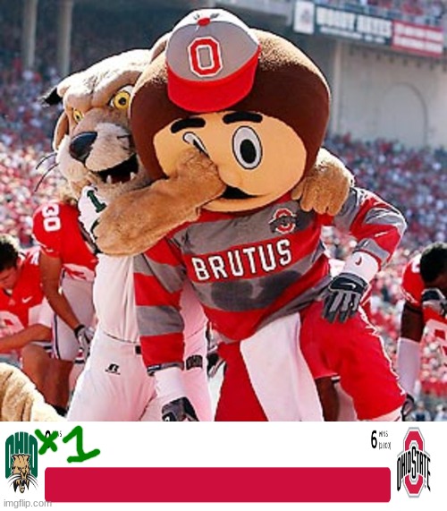 Ohio State vs Ohio meme | image tagged in memes,college football,ohio state buckeyes,ohio state,football,sports | made w/ Imgflip meme maker