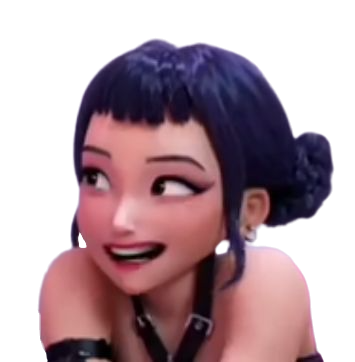 Zoey - K-Pop Demon Hunters Blank Meme Template