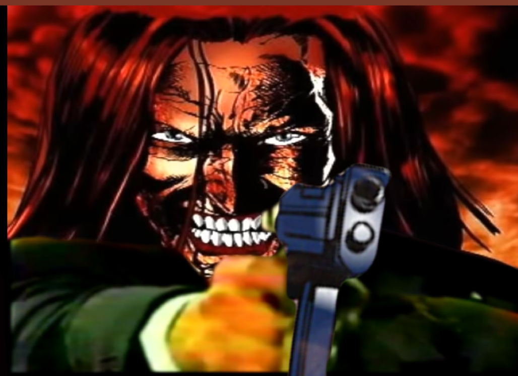 Calypso gun Blank Meme Template