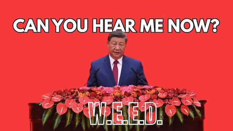 CAN YOU HEAR ME NOW? | image tagged in china | made w/ Imgflip meme maker