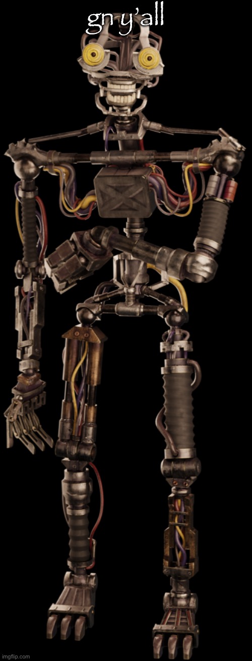 the mimic fnaf | gn y’all | image tagged in the mimic fnaf | made w/ Imgflip meme maker