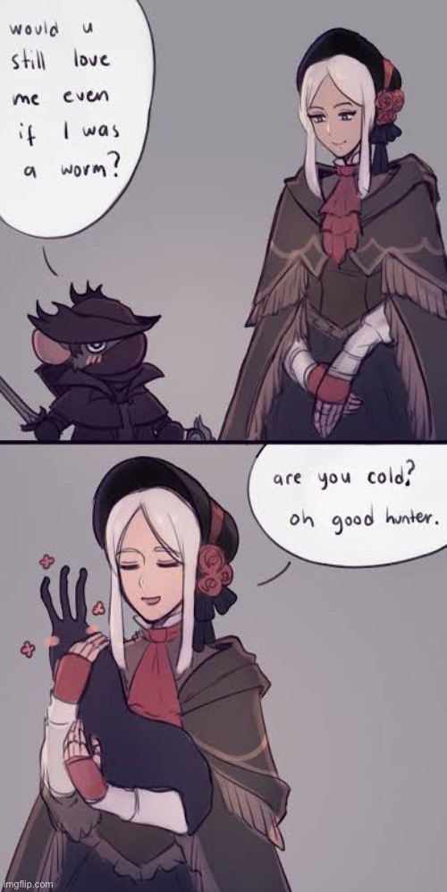 Why does Bloodborne ends with a mommy fetish thing? | image tagged in is this peak,bloodborne,soulsborne,memes,shitpost | made w/ Imgflip meme maker