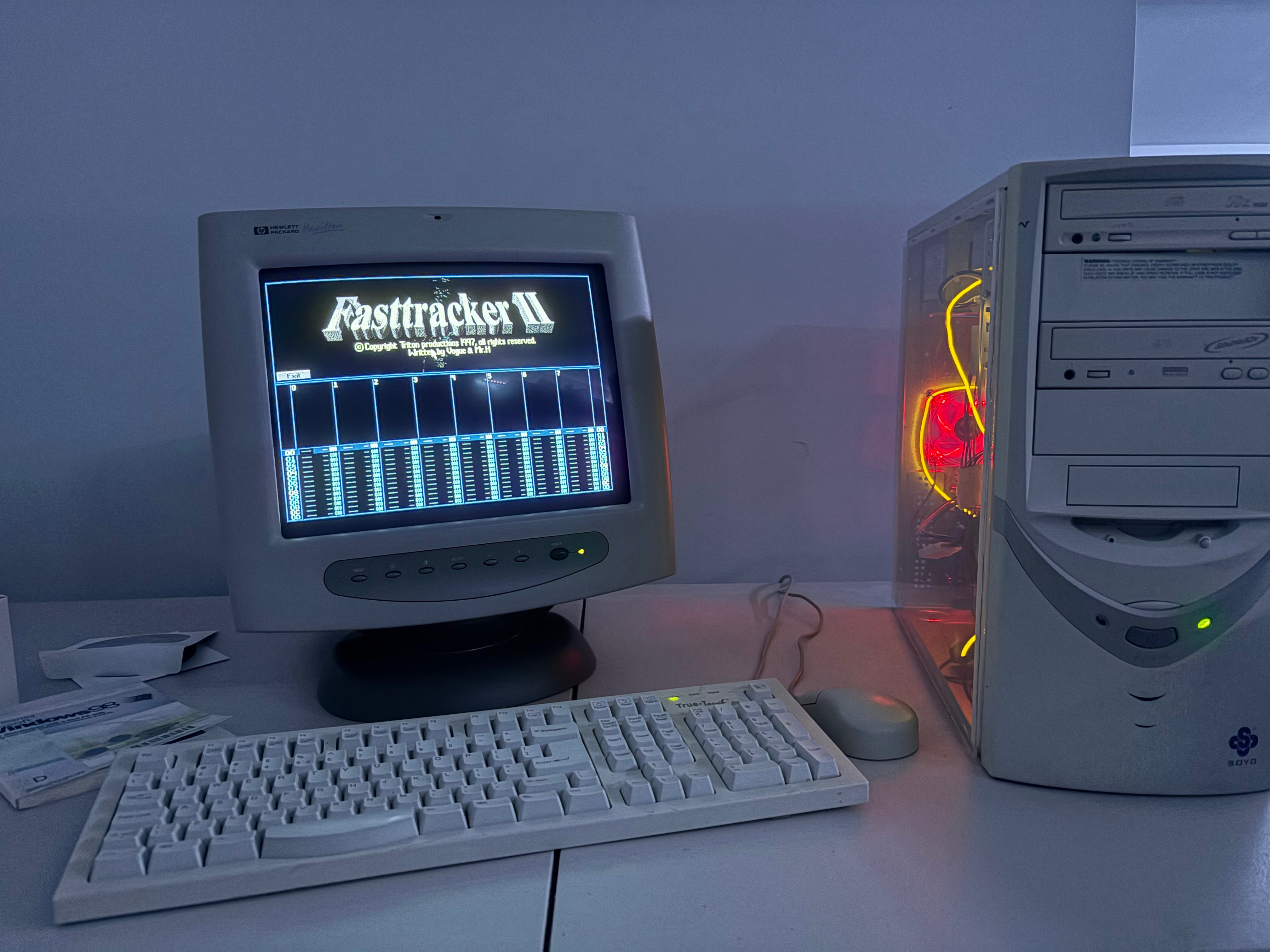i got my audio working again so uh rate the setup | made w/ Imgflip meme maker