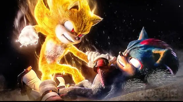 High Quality Super Sonic vs Shadow Blank Meme Template