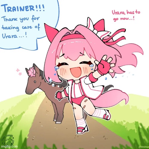 image tagged in uma musume,rest in peace | made w/ Imgflip meme maker