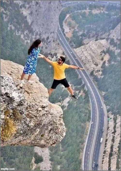Darwin Award Competitors - Couples Category | image tagged in darwin awards,height,dark humour | made w/ Imgflip meme maker