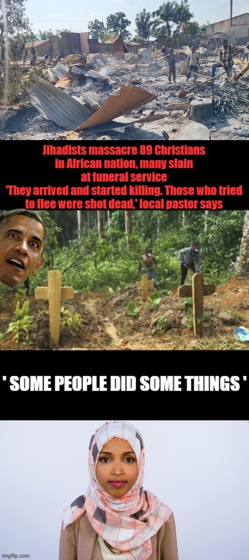 I doubt if you'll see that on evening news, with Omar demanding it stop, or any of dems | made w/ Imgflip meme maker