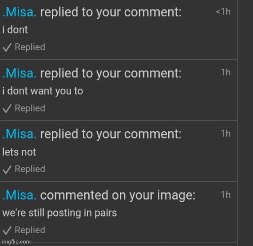 Kinda funny without the context (read bottom to top) | made w/ Imgflip meme maker