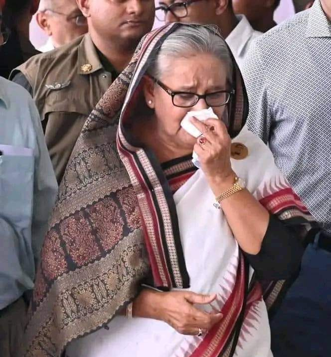 Hasina Crying Blank Meme Template