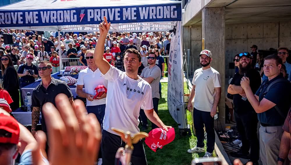 Charlie Kirk Blank Meme Template