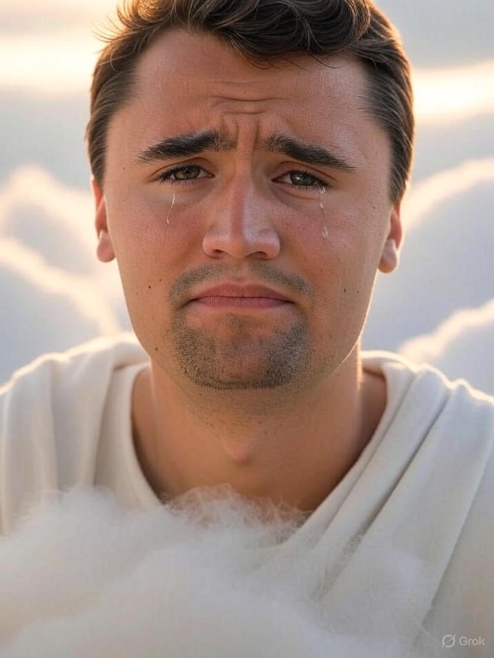 Charlie Kirk sad Blank Meme Template