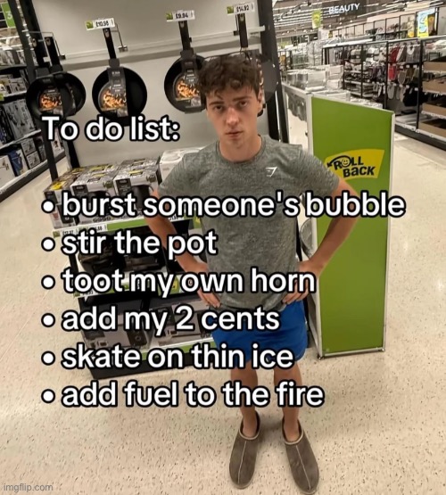 To do list | made w/ Imgflip meme maker