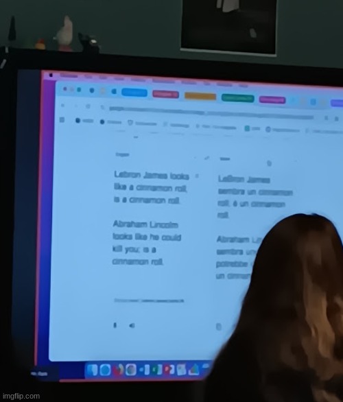 wtf is my english teacher doing | made w/ Imgflip meme maker