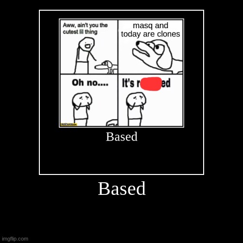 start a chain | Based | | image tagged in funny,demotivationals | made w/ Imgflip demotivational maker