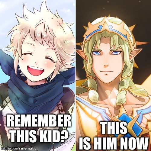 You feel old yet? Fire Emblem edition | REMEMBER THIS KID? THIS IS HIM NOW | image tagged in fire emblem,remember this guy,nintendo,memes | made w/ Imgflip meme maker