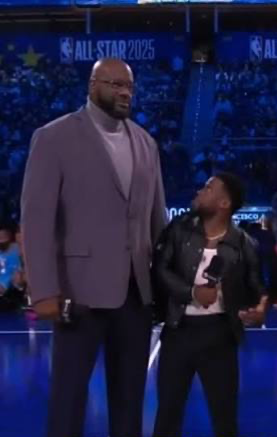 Shaq Kevin hart Blank Meme Template
