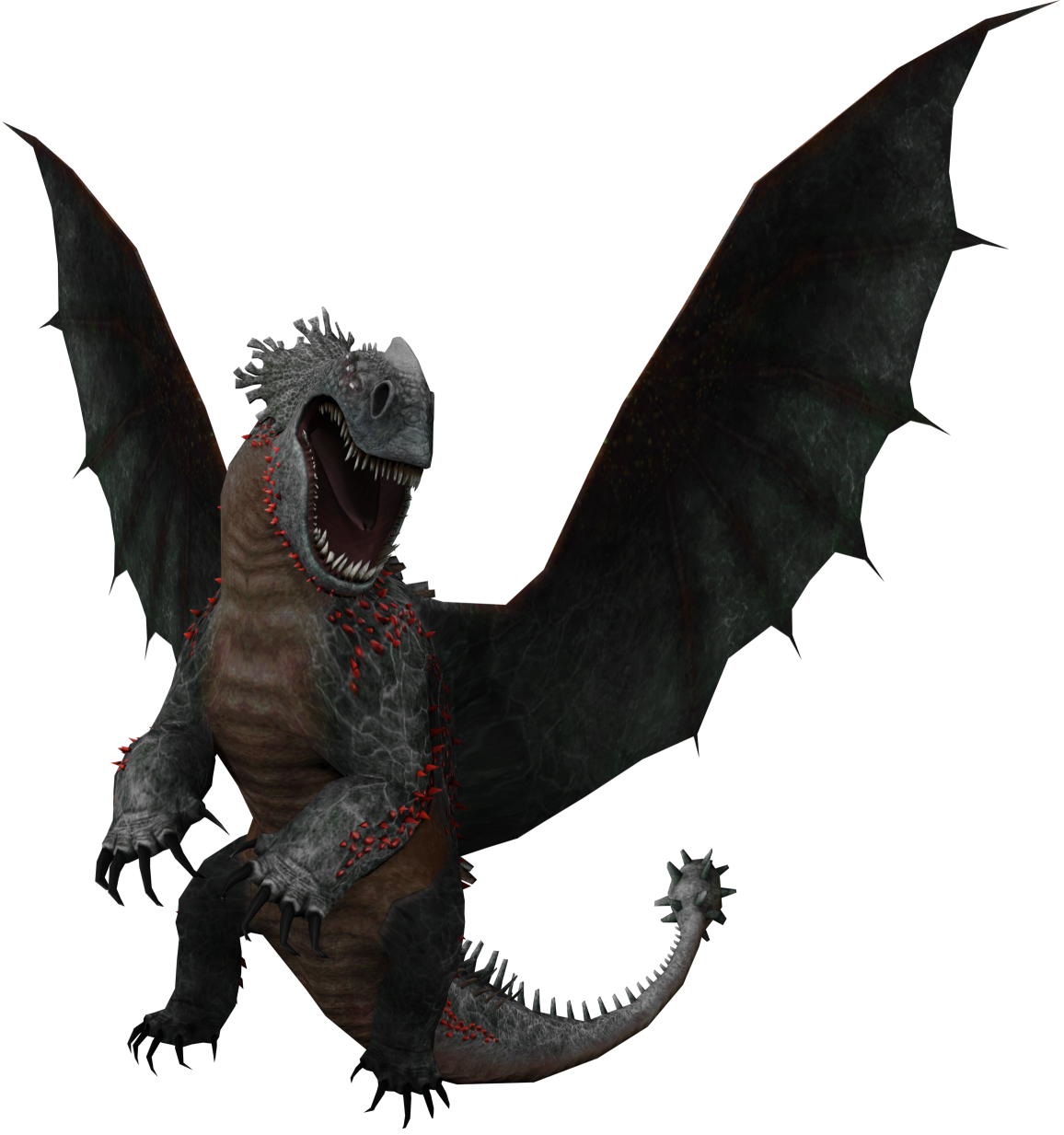 Red Death 4 (HTTYD) Blank Meme Template