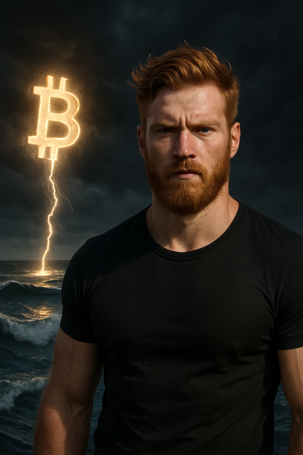 Bitcoin redhead Blank Meme Template
