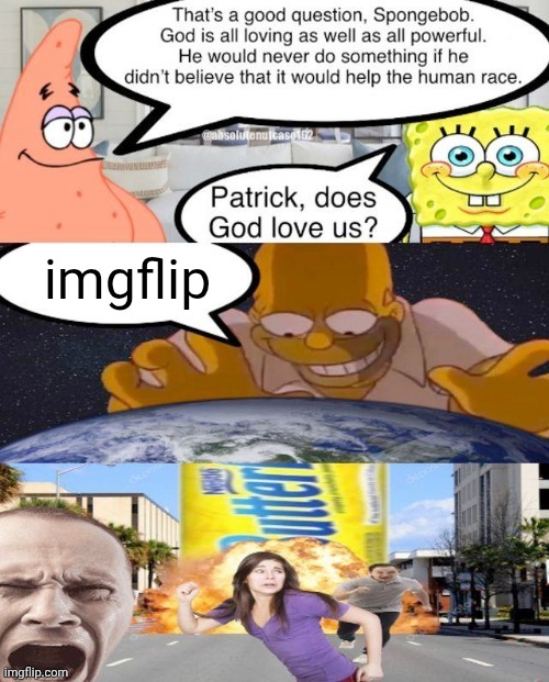 imma open the same trend again if ydc | imgflip | image tagged in patrick do god love us | made w/ Imgflip meme maker