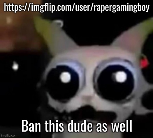 Bro immediately started yelling slurs | https://imgflip.com/user/rapergamingboy; Ban this dude as well | image tagged in scared car | made w/ Imgflip meme maker