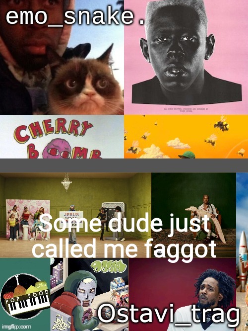ES/OT ANNOUNCEMENT TEMPLATE | Some dude just called me faggot | image tagged in es/ot announcement template | made w/ Imgflip meme maker